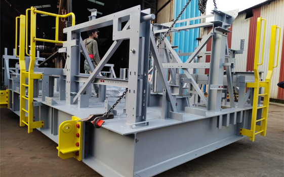 Compressor Structural Support Base A.S. Engineers, Pune